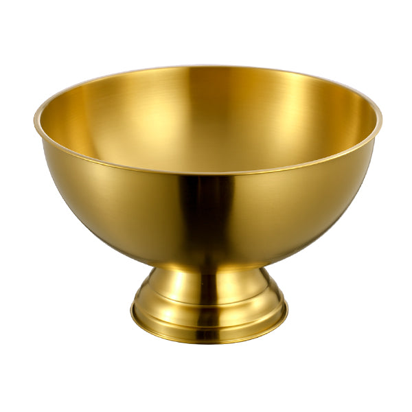 Large Capacity 13L Champagne Cooler Bowl Ice Drink Cooler Barware Stainless Steel Gold Color Wine Bucket