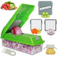 Green Vegetable Chopper - 3 Blades