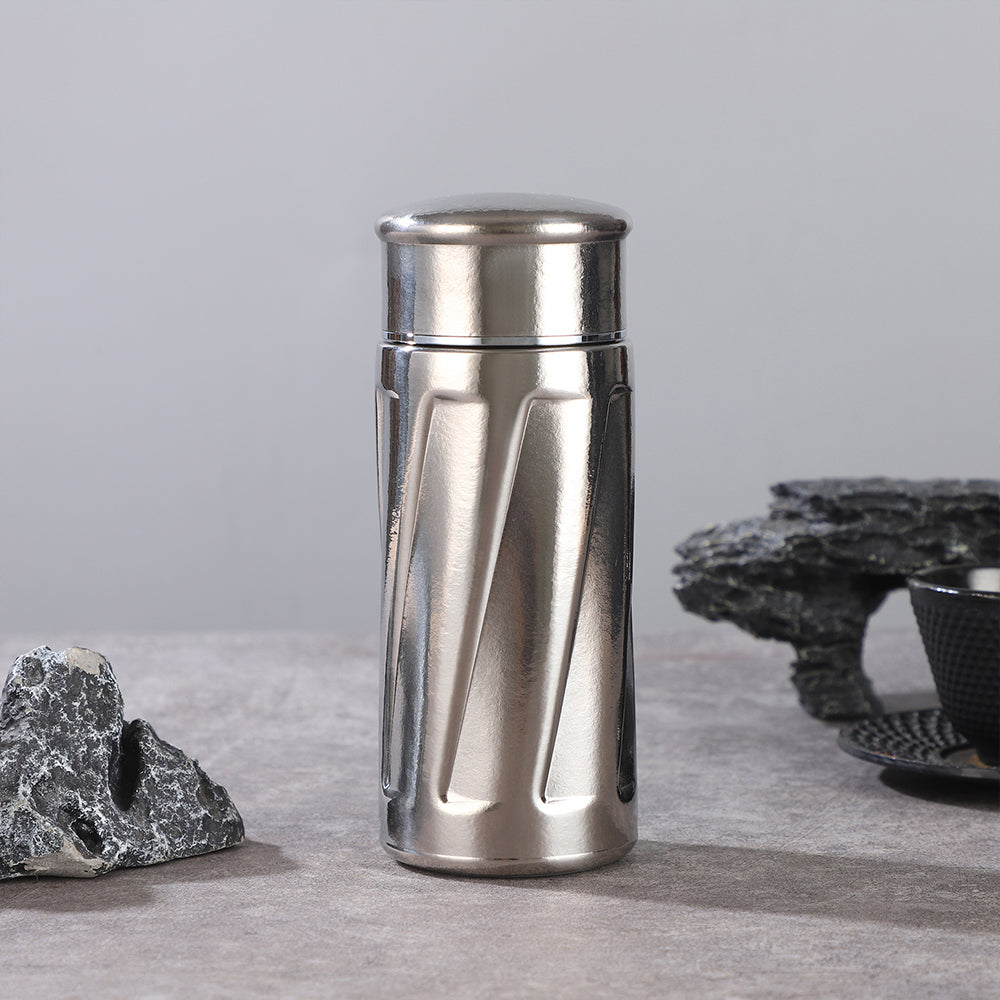 Titanium Water Bottle with Tea Infuser