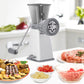 Manual Meat Grinder with Stainless Steel Blades -Gray