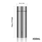450ML Titanium Water Bottle with Tea Infuser