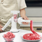 3-in-1Manual Meat Grinder, With Stainless Steel Blades