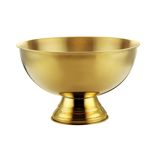 Large Capacity 13L Champagne Cooler Bowl Ice Drink Cooler Barware Stainless Steel Gold Color Wine Bucket