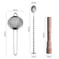 Custom Logo Stainless Steel 10-piece Bartender Gift Set Bar Tools Kit Cocktail Shaker Set