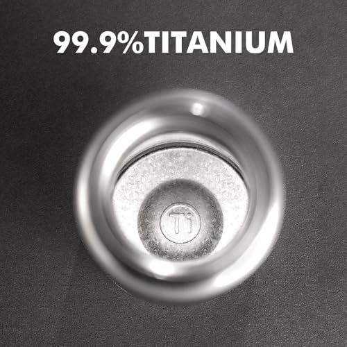 450ML Titanium Water Bottle with Tea Infuser