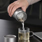 450ML Titanium Water Bottle with Tea Infuser