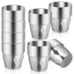 8 Pack of 10 oz Double Layer Insulated Stainless Steel Cups