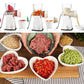 Manual Meat Grinder with Stainless Steel Blades -Withe