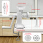 3-in-1Manual Meat Grinder, With Stainless Steel Blades