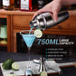 Cocktail Shaker Set Bartender Kit with Stand, 12 Piece Bar Set Drink Mixer Set with Stainless Steel Bar Accessories Tools