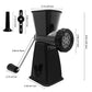 Manual Meat Grinder with Stainless Steel Blades -Black