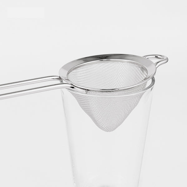 Stainless Steel Quality Fine Mesh Strainer Shiny Bar Tool Strainer